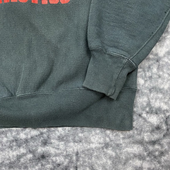 Vintage Us Army Gymnastics Sweatshirt Mens Size L Black Lee Sports Pullover USA - Picture 7 of 9